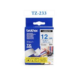 테이프카트리지(TZe-233/12mm/흰바탕,파랑글씨/브라더) 테이프카트리지(TZe-233/12mm/흰바탕,파랑글씨/브라더)