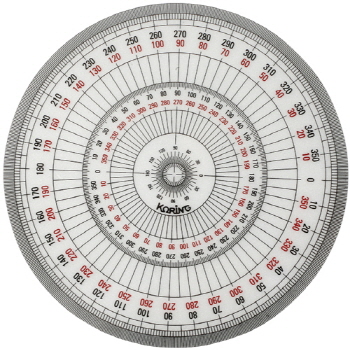 전원분도기(정안사/15cm/1501)
