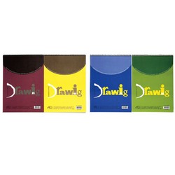 드로잉 스케치북(4절/12매/200g/NO.D5203) 드로잉 스케치북(4절/12매/200g/NO.D5203)
