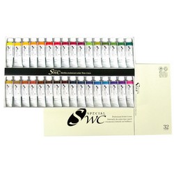 신한 SWC수채화물감(32색/15ml/신한)