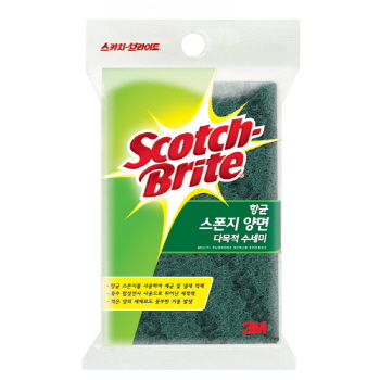 스폰지양면 다목적 수세미(SL-135/3M)