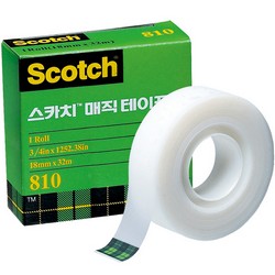 스카치 매직테이프 리필(810R/12mm*18M/3M)